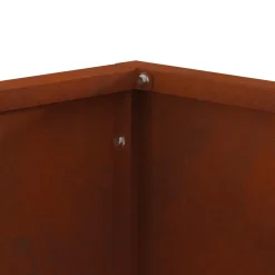 vidaXL Vuurkom Roestkleurig 40 x 40 x 35 cm weervast staal