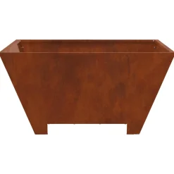 vidaXL Vuurkom Roestkleurig 60 x 60 x 30 cm