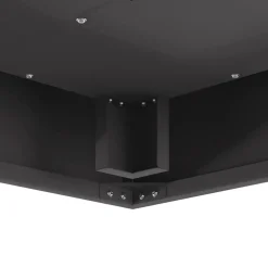 vidaXL Vuurkom Zwart 60 x 60 x 30 cm weervast staal