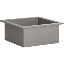 vidaXL Vuurkorfring Roestkleurig 90 x 90 x 25 cm weervast staal