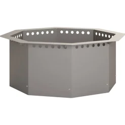 vidaXL Vuurkorfring Roestkleurig 60 x 60 x 25 cm weervast staal