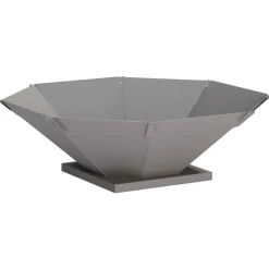 vidaXL Vuurkorf Roestkleurig 50 x 50 x 15,5 cm weervast staal