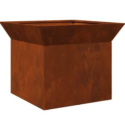 vidaXL Vuurkorf Roestkleurig 50 x 50 x 40 cm weervast staal