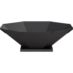 vidaXL Vuurkorf Zwart 50 x 50 x 15,5 cm Staal