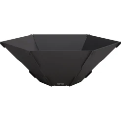 vidaXL Vuurkorf Zwart 60 x 40 x 20 cm Staal