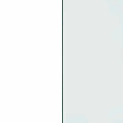 vidaXL Vuurplaats Glazen Plaat Transparant 80 x 50 cm Glas