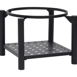 vidaXL Vuurplaats met pook 54x54x55 cm staal