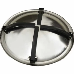 vidaXL Vuurschaal en barbecue 2-in-1 met pook 56x56x49 cm rvs