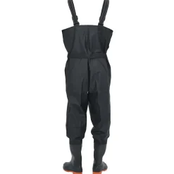 vidaXL Waadpak met laarzen en riem maat 38 zwart