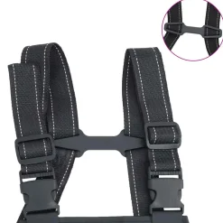 vidaXL Waadpak met laarzen maat 38 zwart