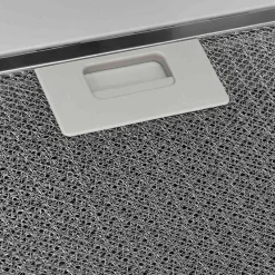 vidaXL Wandafzuigkap 60 cm staal en gehard glas wit