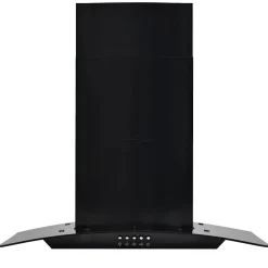 vidaXL Wandafzuigkap 756 m³/u 60 cm roestvrij staal zwart