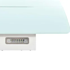 vidaXL Wandafzuigkap 756 m³/u 90 cm roestvrij staal wit