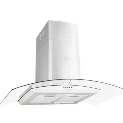 vidaXL Wandafzuigkap 756 m³/u LED 90 cm roestvrij staal