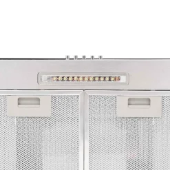 vidaXL Wandafzuigkap 756 m³/u LED 90 cm roestvrij staal