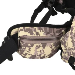 vidaXL Wandelrugzak 60 L camouflage oxford stof camelbruin