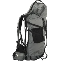 vidaXL Wandelrugzak 60 L oxford stof grijs