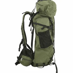 vidaXL Wandelrugzak 60 L oxford stof legergroen