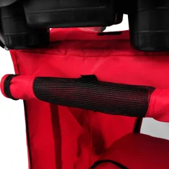 vidaXL Wandelwagen voor hond rood
