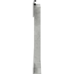 vidaXL Wandgemonteerde hengelhouder Bewerkt hout 93 x 12 x 103 cm
