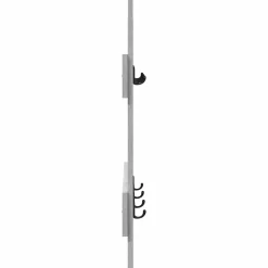 vidaXL Wandgemonteerde kapstok Muurmontage Grijs Sonoma 60 x 3 x 82 cm