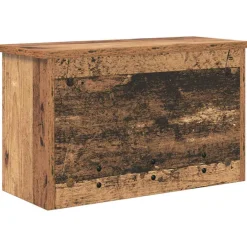 vidaXL Wandgemonteerde kapstok Muurmontage Oudhout 50 x 20 x 30 cm