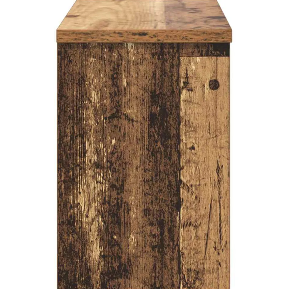 vidaXL Wandgemonteerde kapstok Muurmontage Oudhout 50 x 20 x 30 cm