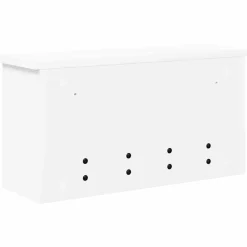 vidaXL Wandgemonteerde kapstok Muurmontage Wit 50 x 16 x 26 cm