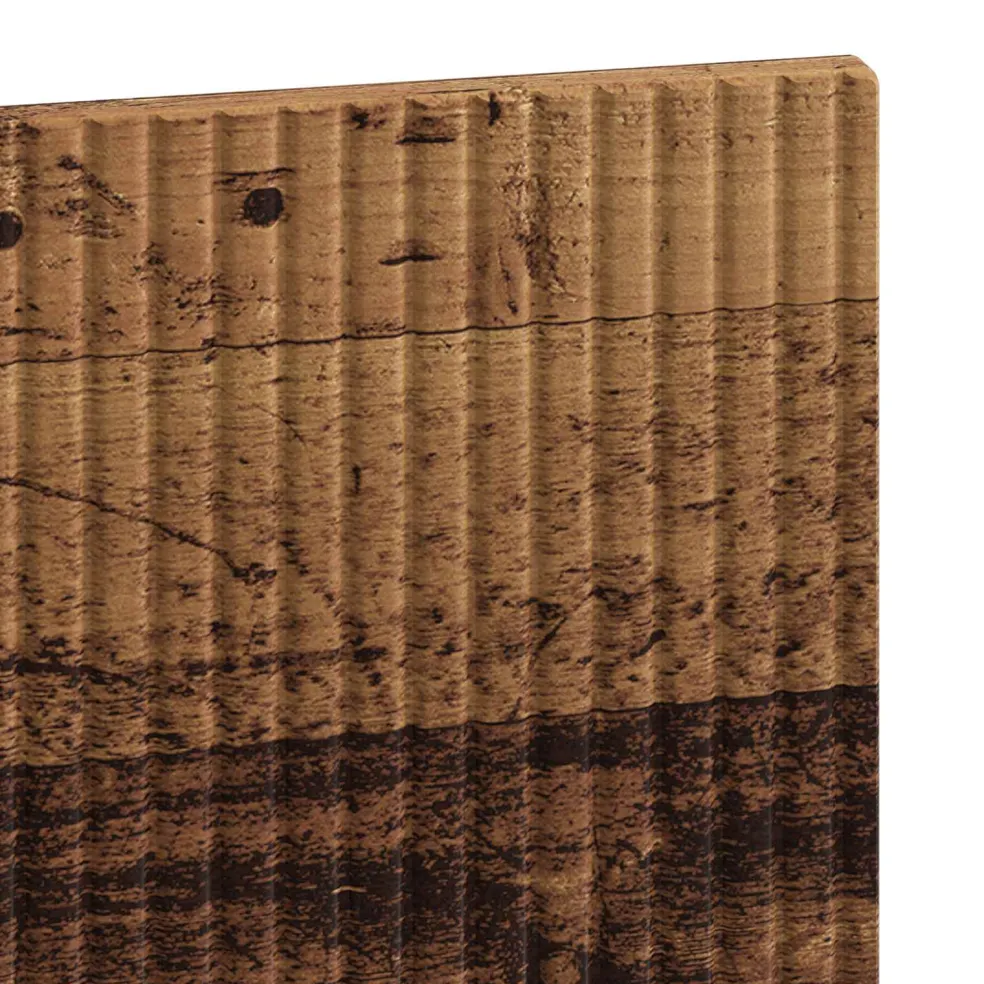 vidaXL Wandgemonteerd Hoofdeinde ARNHEM Oud hout Bewerkt hout