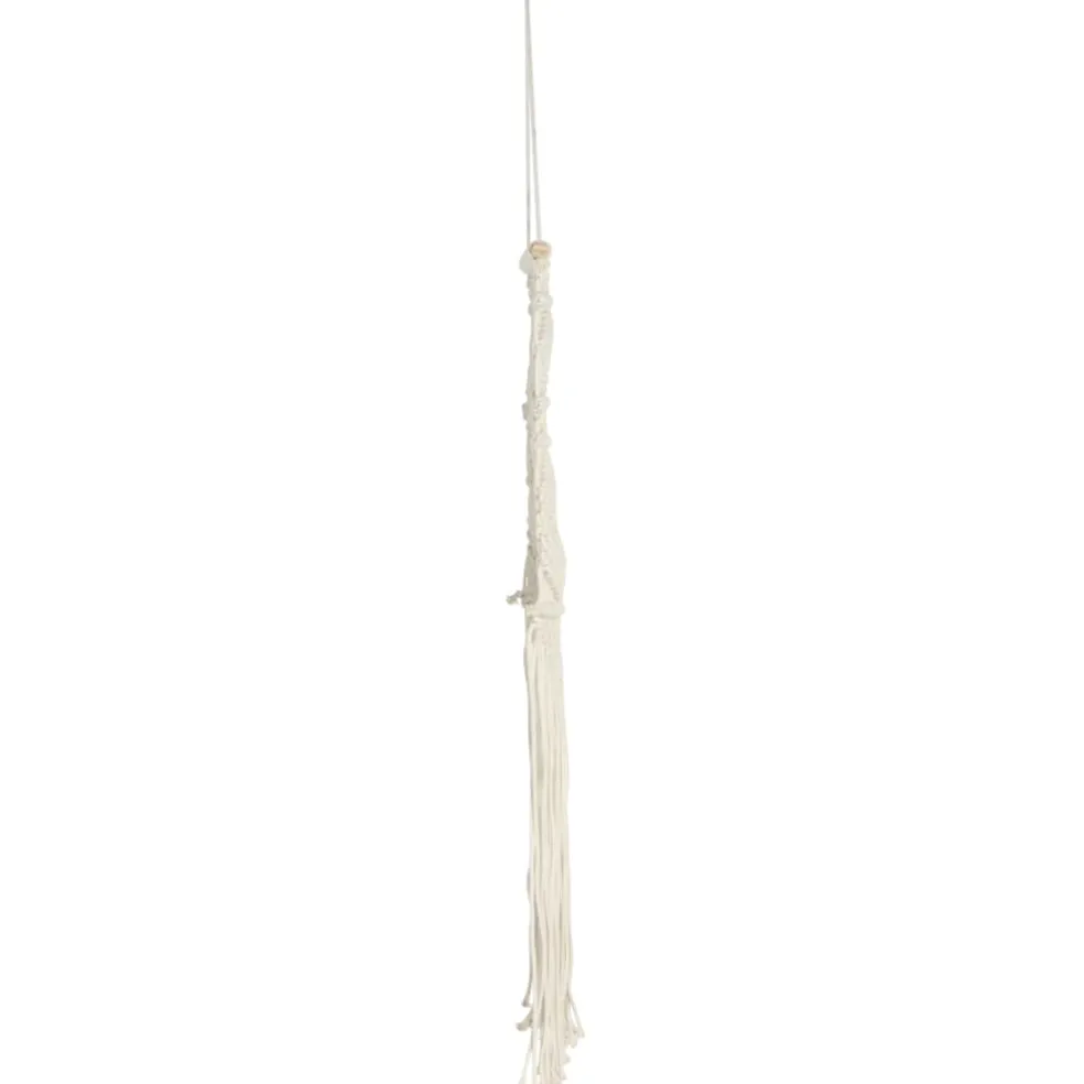vidaXL Wandhanger macramé 40x80 cm katoen