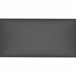vidaXL Wandhoofdbord 12 st 30 x 15 cm Grijs Stof