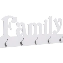 vidaXL Wandkapstok FAMILY 74x29,5 cm