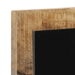 vidaXL Wandkapstokken 2 st met 4 haken massief mangohout
