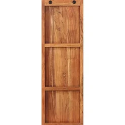 vidaXL Wandkapstokken 2 st 36x3x110 cm massief acaciahout