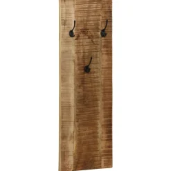 vidaXL Wandkapstokken 2 st 36x110x3 cm massief mangohout