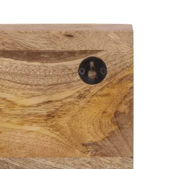 vidaXL Wandkapstok met 5 haken massief mangohout