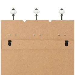 vidaXL Wandkapstok met 6 haken THANK YOU 120x40 cm