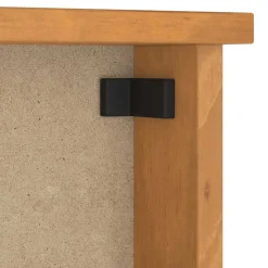 vidaXL Wandkapstok SANDNES 87x12x35 cm massief grenenhout