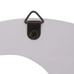 vidaXL Wandkapstok WELCOME 74x29,5 cm wit