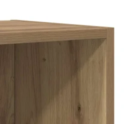 vidaXL Wandkast Muurmontage Artisan Eiken 37 x 37 x 37 cm Bewerkt hout