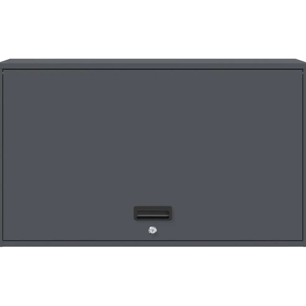 vidaXL Wandkast voor Garage Antraciet 90 x 40 x 53 cm
