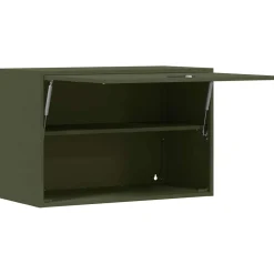 vidaXL Wandkast voor Garage Olijfgroen 80 x 40 x 53 cm