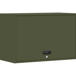 vidaXL Wandkast voor Garage Olijfgroen 80 x 40 x 53 cm