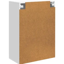 vidaXL Wandkast Wit 66 x 34,5 x 90 cm Bewerkt hout