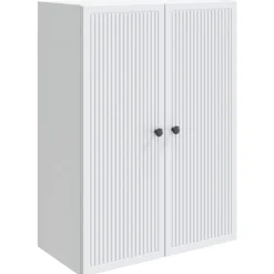 vidaXL Wandkast Wit 66 x 34,5 x 90 cm Bewerkt hout