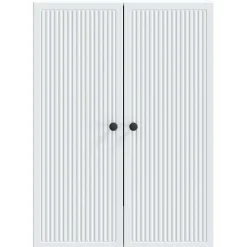 vidaXL Wandkast Wit 66 x 34,5 x 90 cm Bewerkt hout