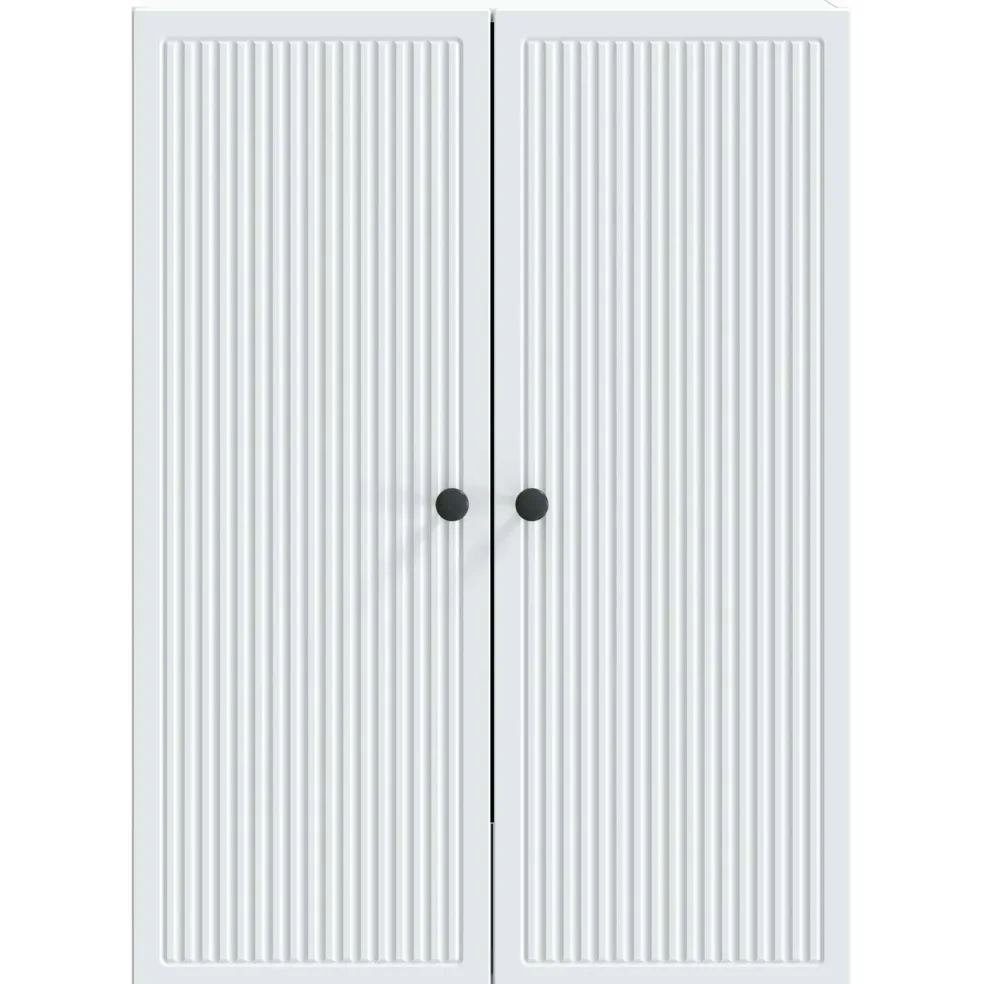 vidaXL Wandkast Wit 66 x 34,5 x 90 cm Bewerkt hout