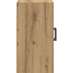 vidaXL Wandkast 60x31x60 cm bewerkt hout artisanaal eikenkleurig