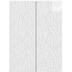 vidaXL Wandkast 66 x 34,5 x 90 cm Bewerkt hout Hoogglans Wit