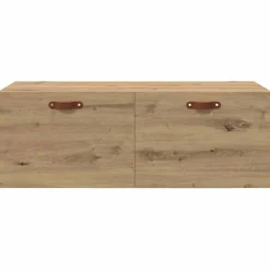 vidaXL Wandkast 100 x 36,5 x 35 cm Bewerkt hout Artisan Eiken